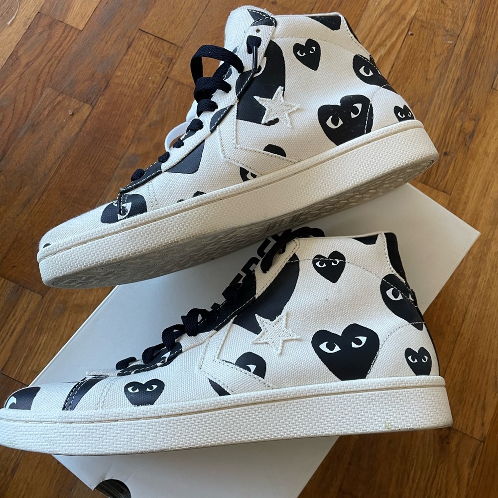 RARE🔥 CONVERSE X COMME DES GRACON PLAY♥️ - Picture 6 of 8